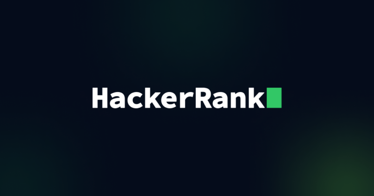 HackerRank Recruitment