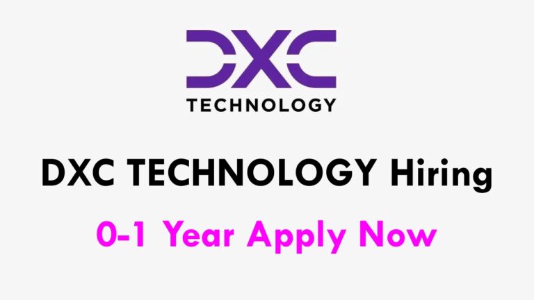 DXC Technology Hiring News 2023